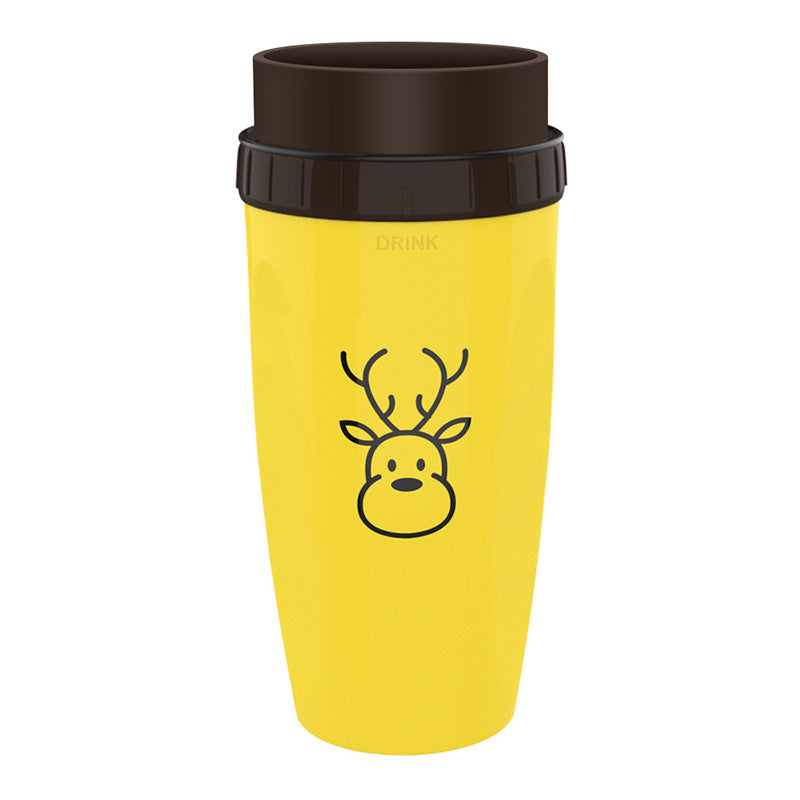 No Cover Twisting Portable Insulation Tumbler