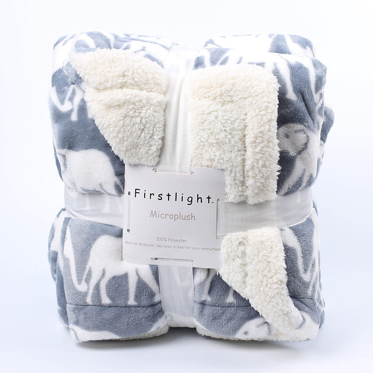 Lambskin blanket