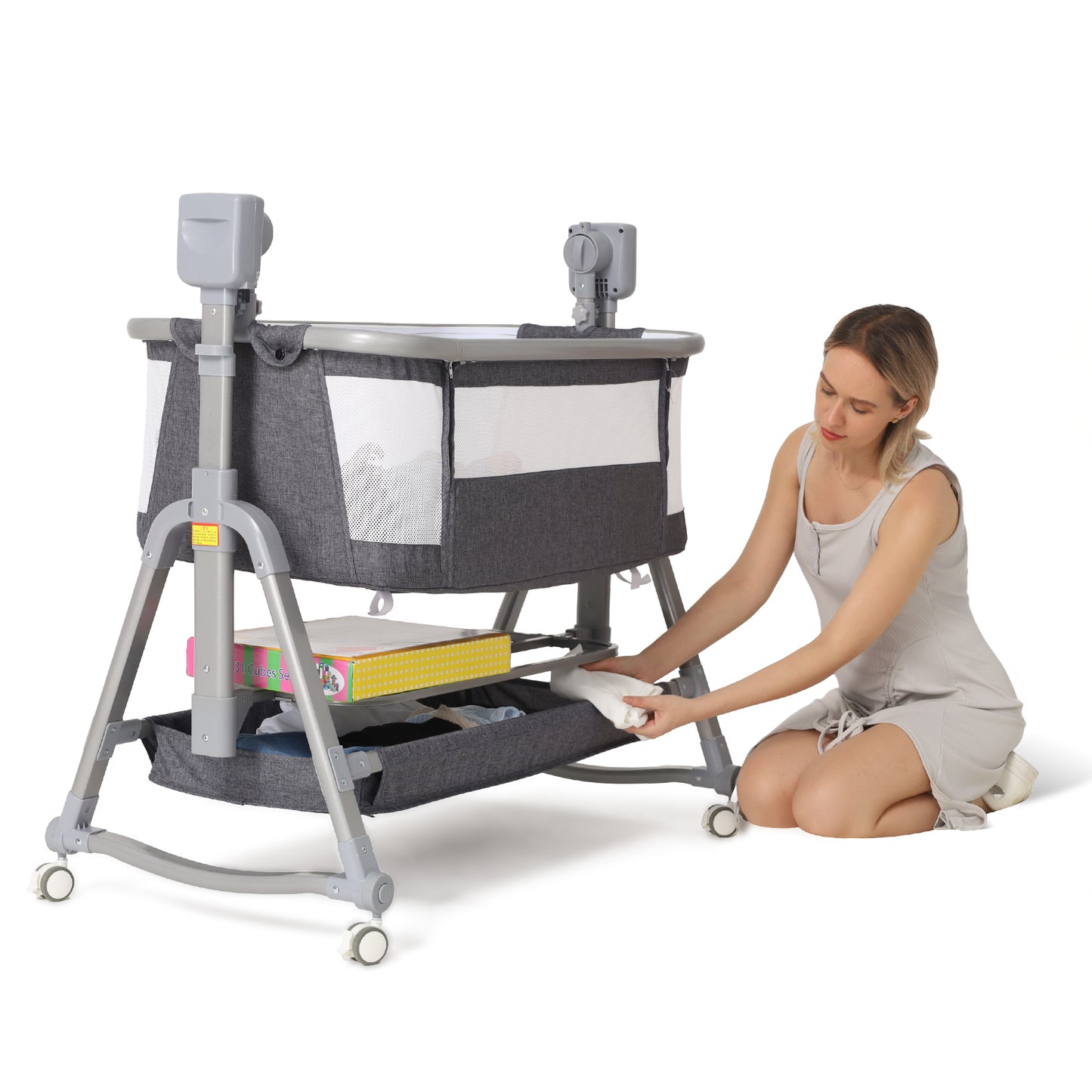 Electric Shaker Rocking Bedside Basket