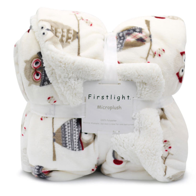 Lambskin blanket
