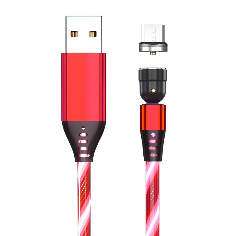 540 Rotate Luminous Magnetic Cable Fast Charging