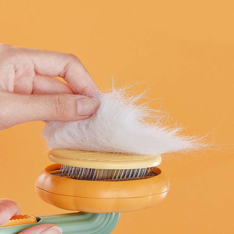 Pet Brush Hand-held Steel Wire Comb Hair Removal
