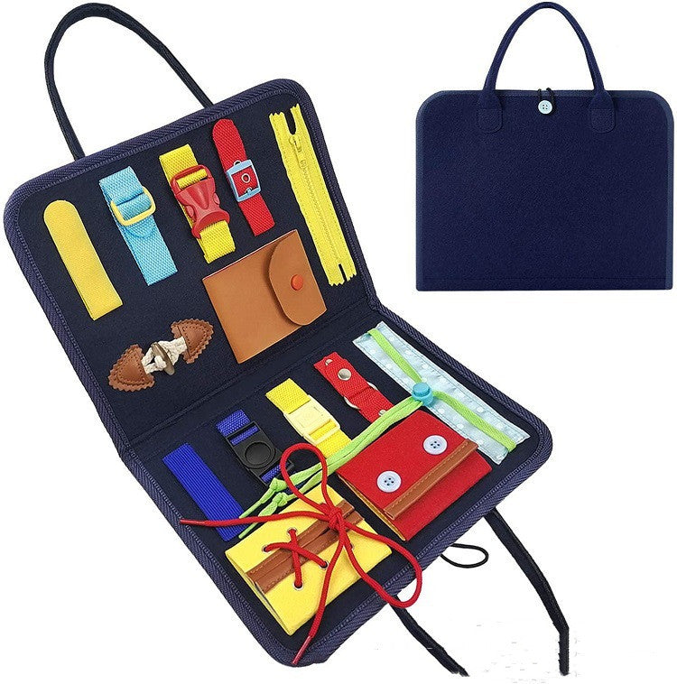 New Busy Book Children's Sensory Learning Toy