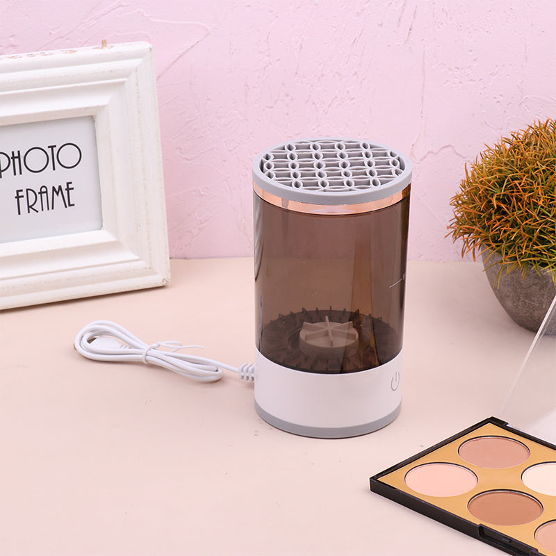 Automatic Cosmetic Brush Cleaning Tool