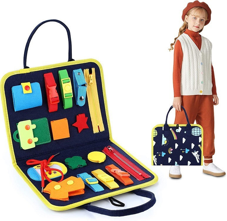 New Busy Book Children's Sensory Learning Toy