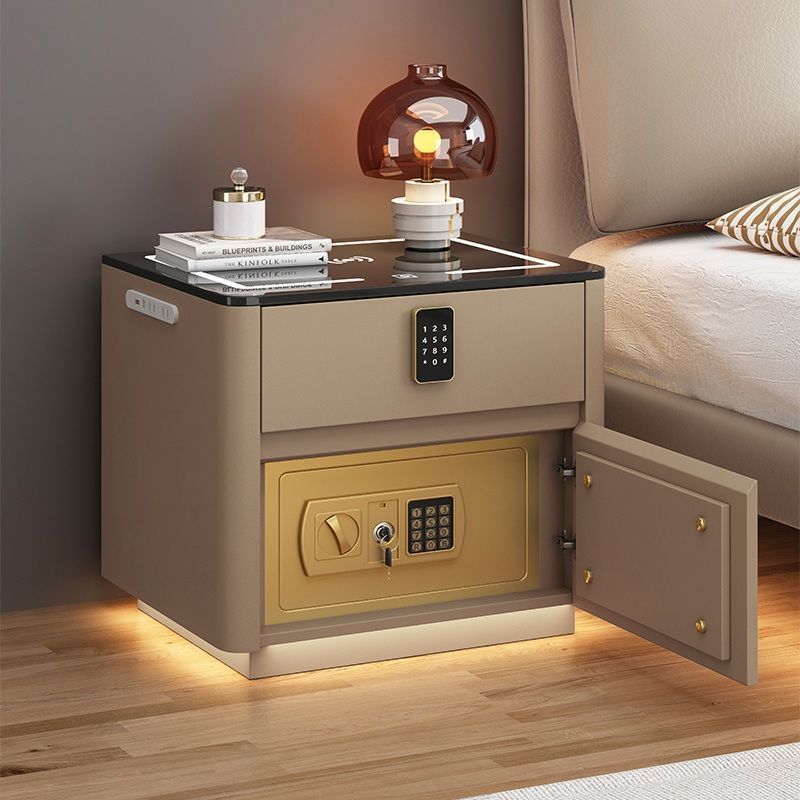 Multi-functional Smart Safe Bedside Table