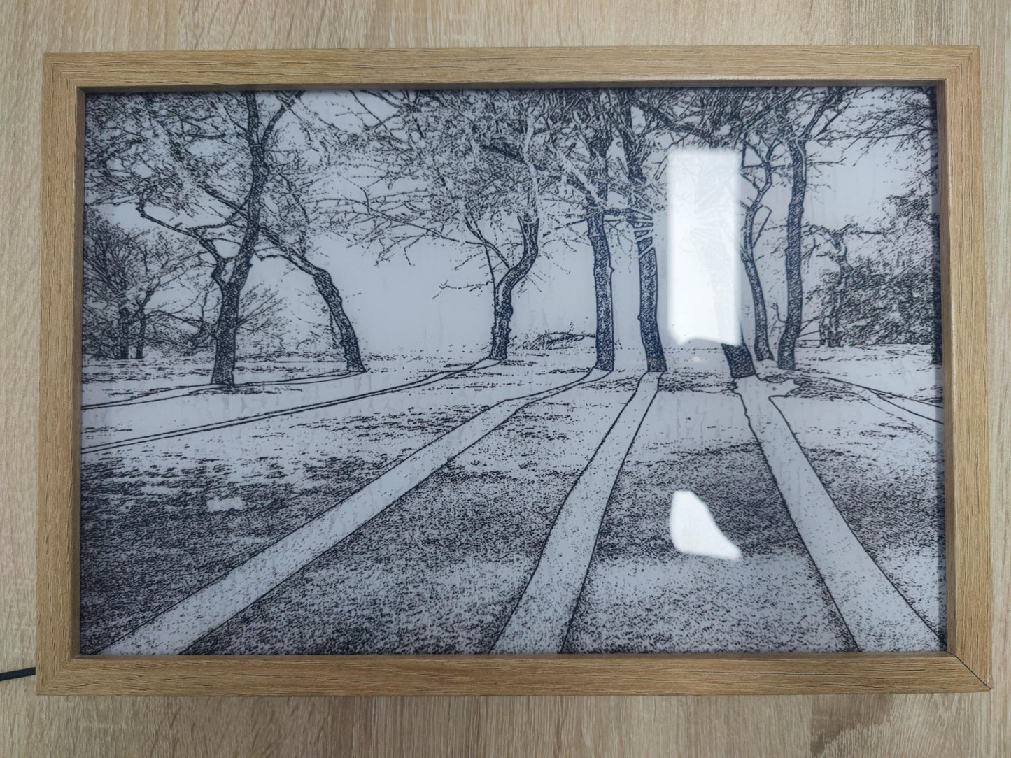 Illuminated Picture LED Decorative Light Bedside Picture Frame