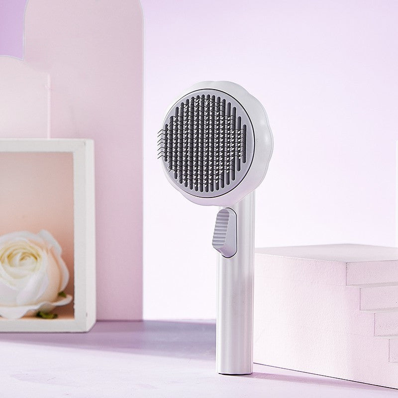Pet Brush Hand-held Steel Wire Comb Hair Removal