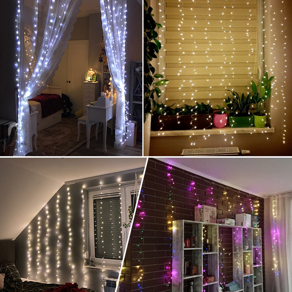 Usb Curtain Lamp 8 Function