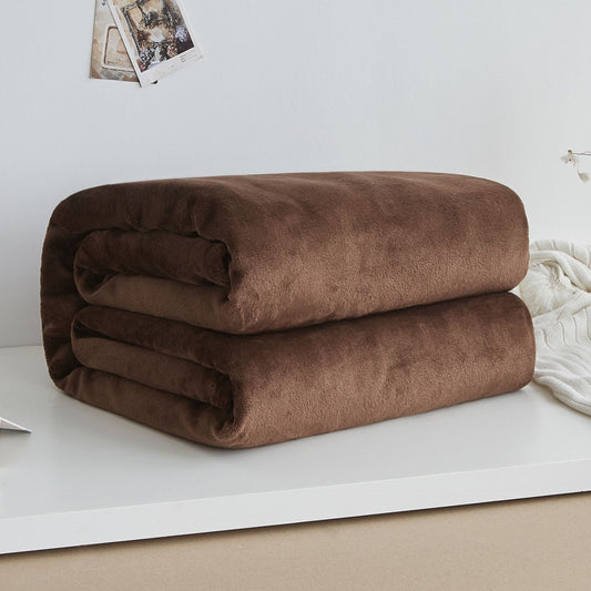 Flannel coral blanket