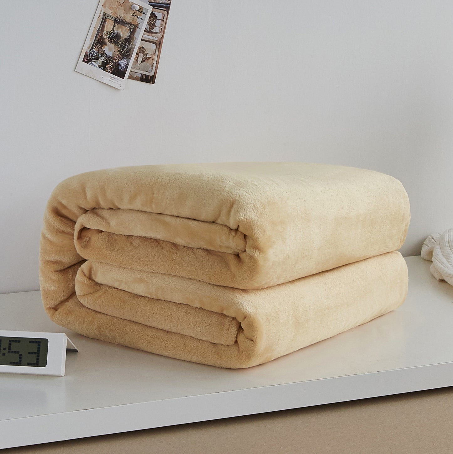 Flannel coral blanket