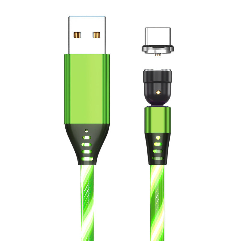 540 Rotate Luminous Magnetic Cable Fast Charging