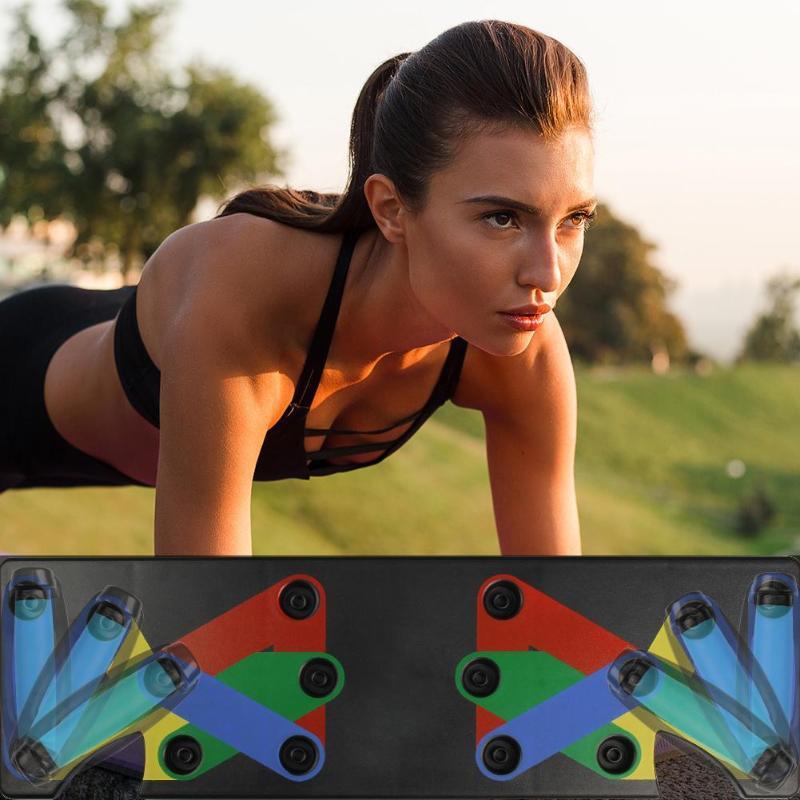Nine-function Push-up Board Bracket for Fitness