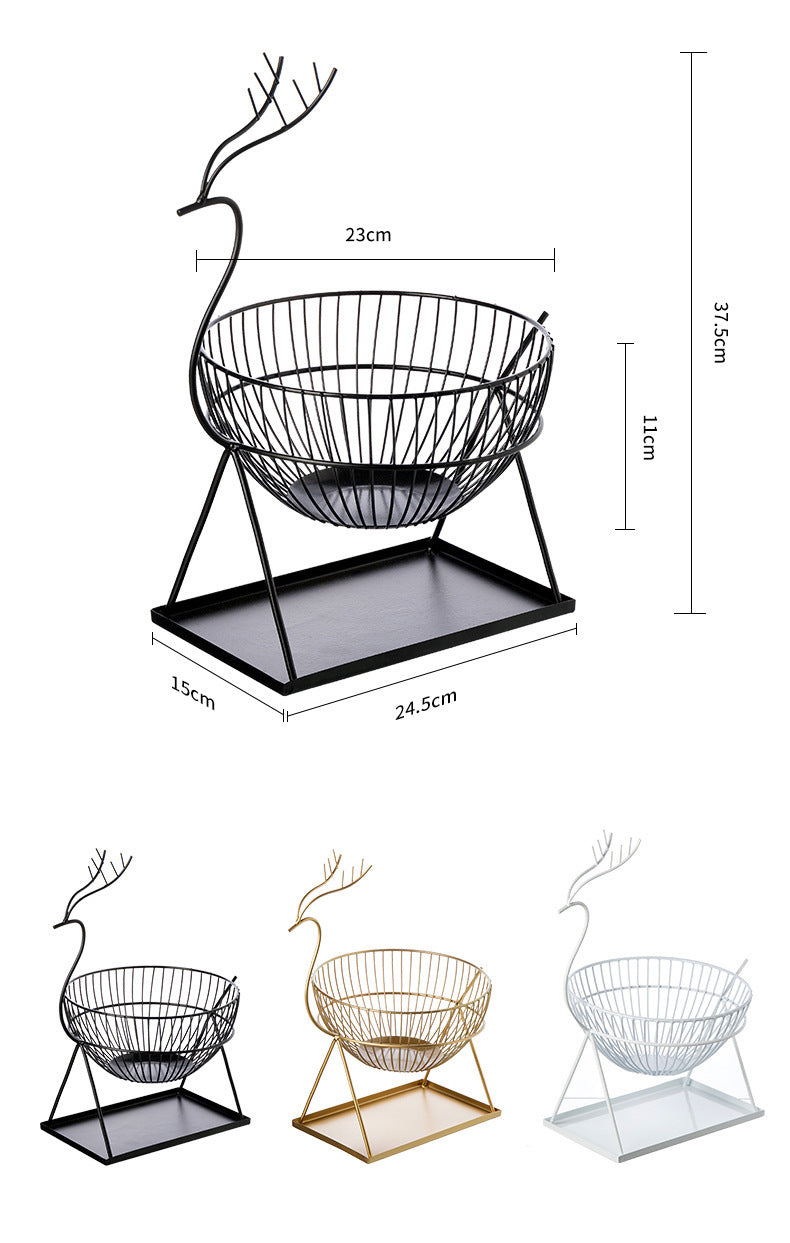 Homeware Creative Nordic Fruit Plate Basket