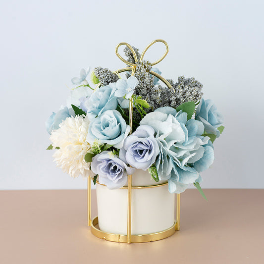 Small Potted Plants Flower Bouquet Simulation