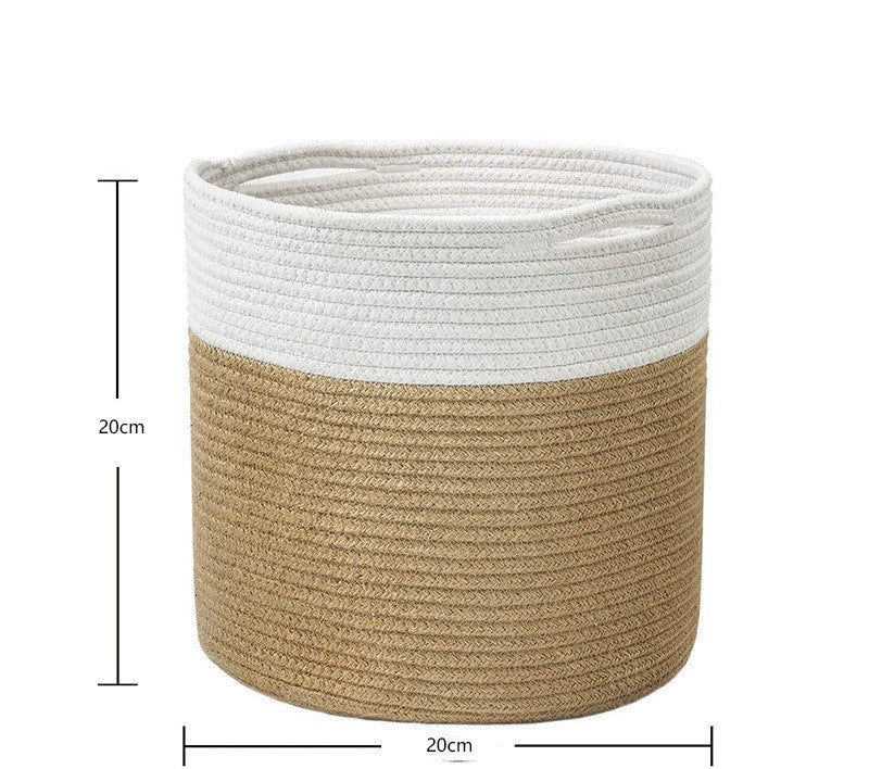 Modern Woven Indoor Plant Storage Basket