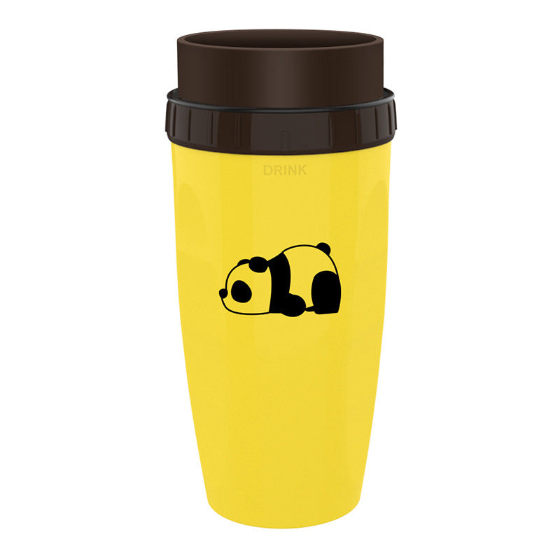 No Cover Twisting Portable Insulation Tumbler