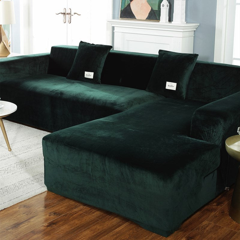 Velvet Elastic Sofa Cover