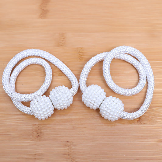 Perforation Pearl Magnetic Curtain Buckle