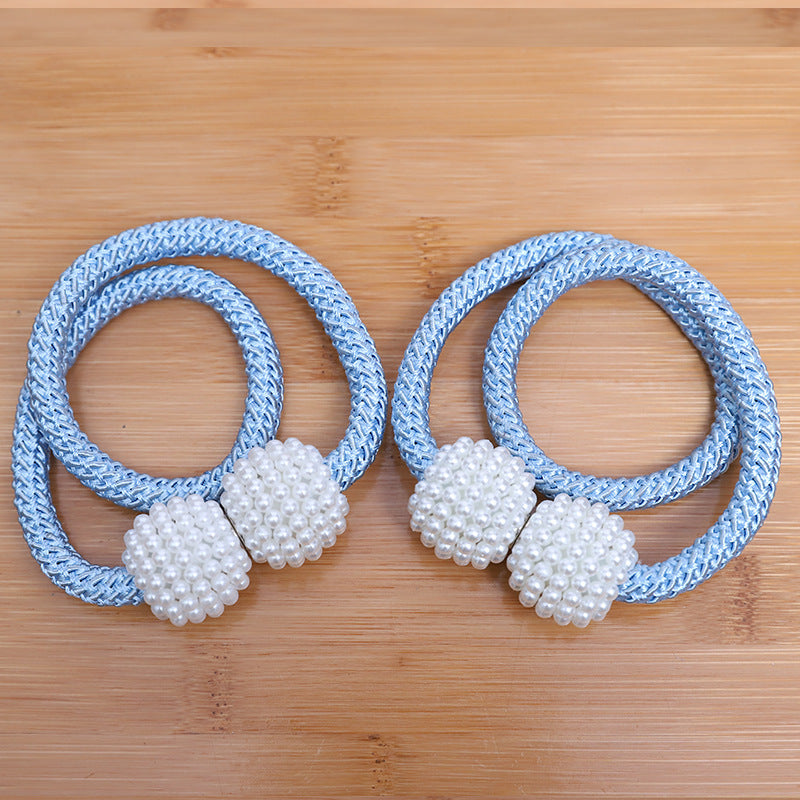 Perforation Pearl Magnetic Curtain Buckle