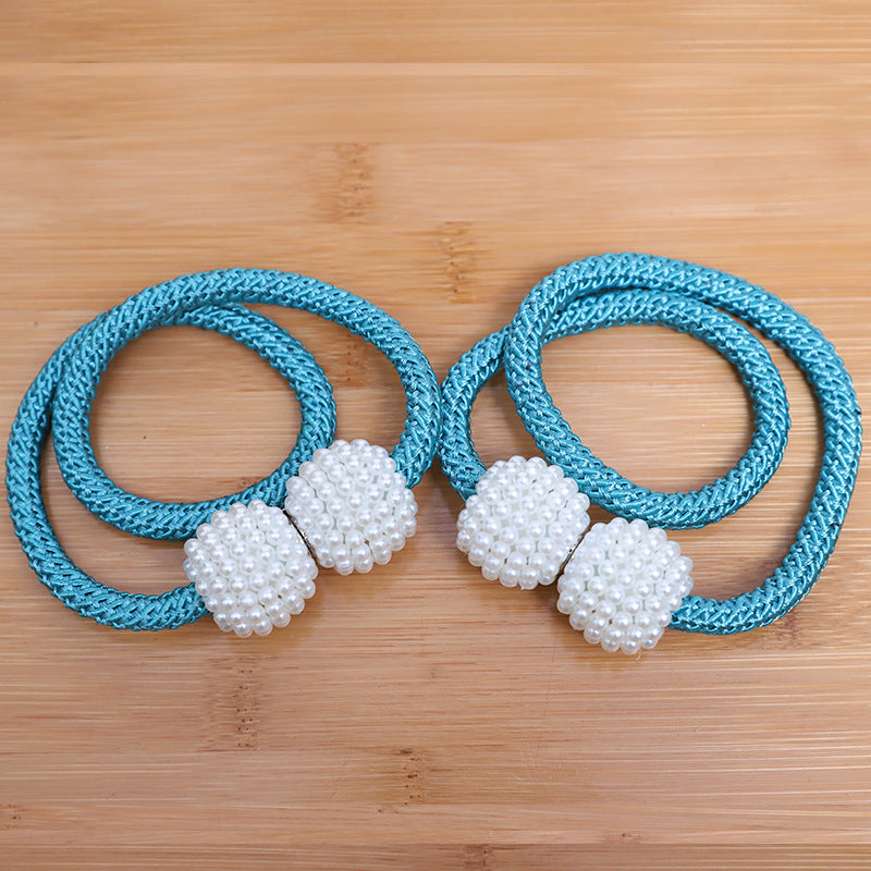 Perforation Pearl Magnetic Curtain Buckle
