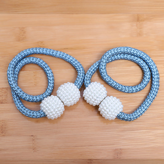 Perforation Pearl Magnetic Curtain Buckle