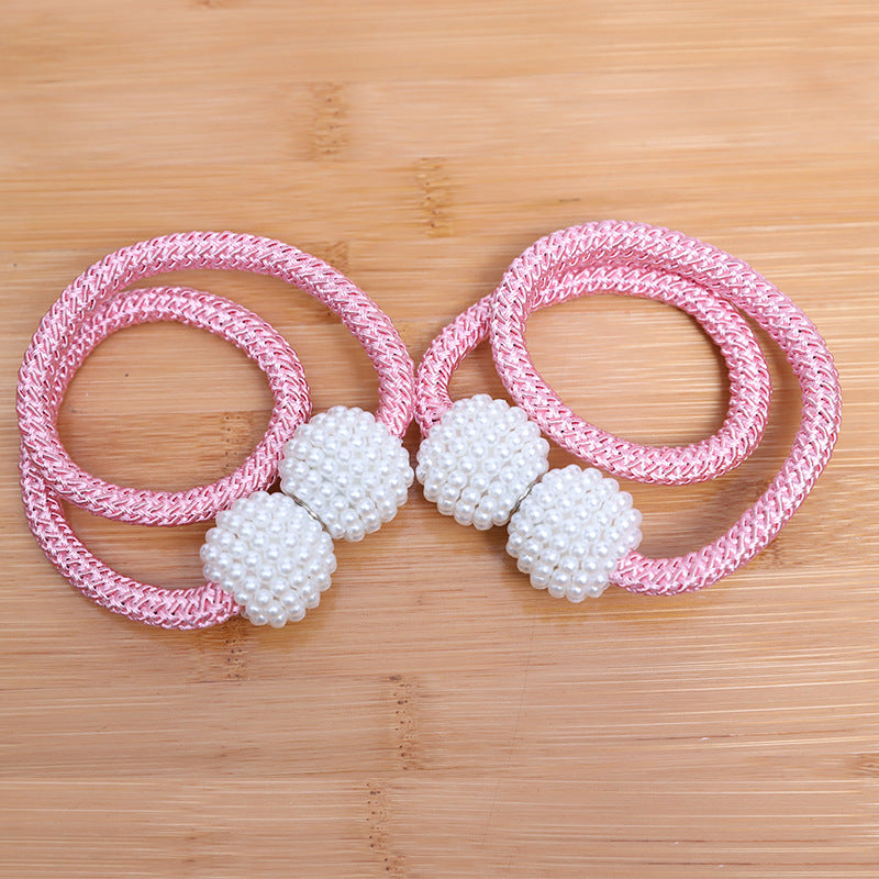 Perforation Pearl Magnetic Curtain Buckle