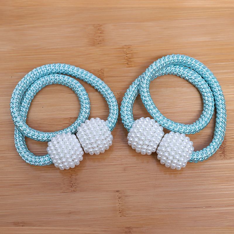 Perforation Pearl Magnetic Curtain Buckle