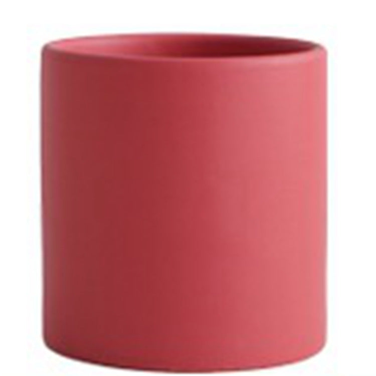 Nordic Industrial Style Colorful Ceramic Flowerpot