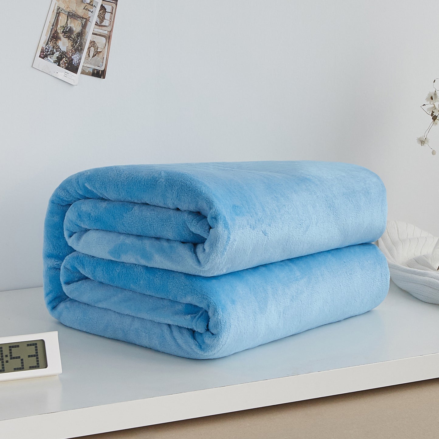 Flannel coral blanket