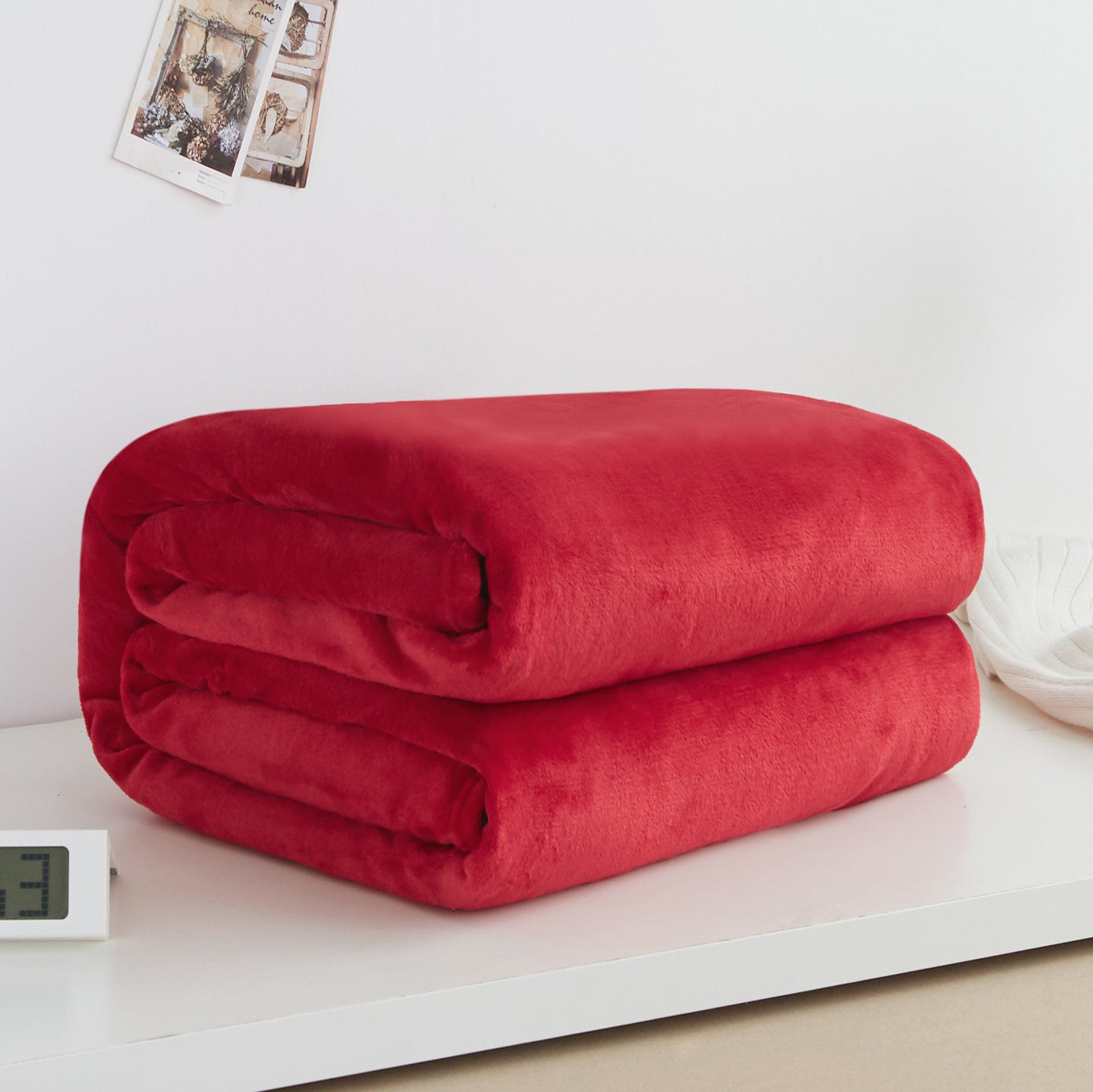 Flannel coral blanket