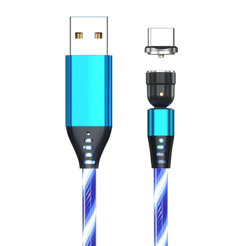 540 Rotate Luminous Magnetic Cable Fast Charging