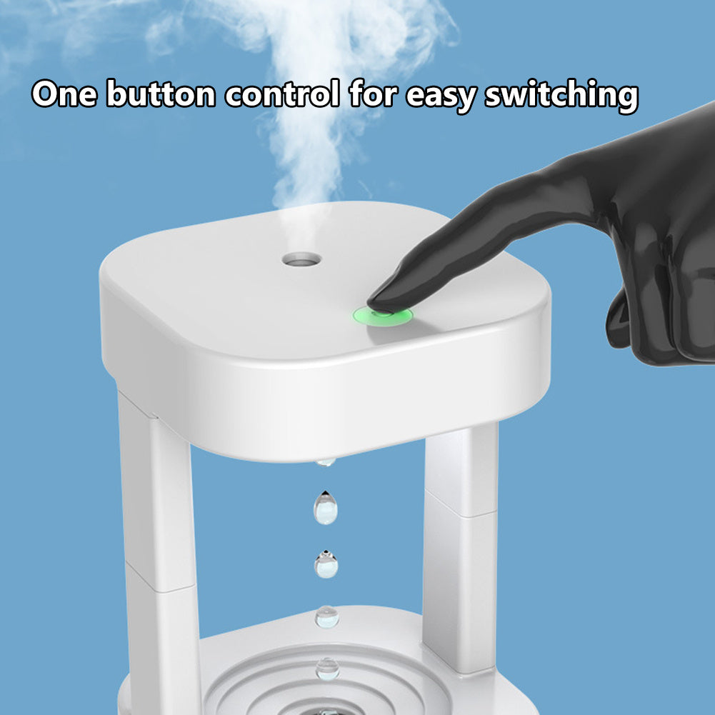 Creative Anti-gravity Water Drop Humidifier Mist Spray