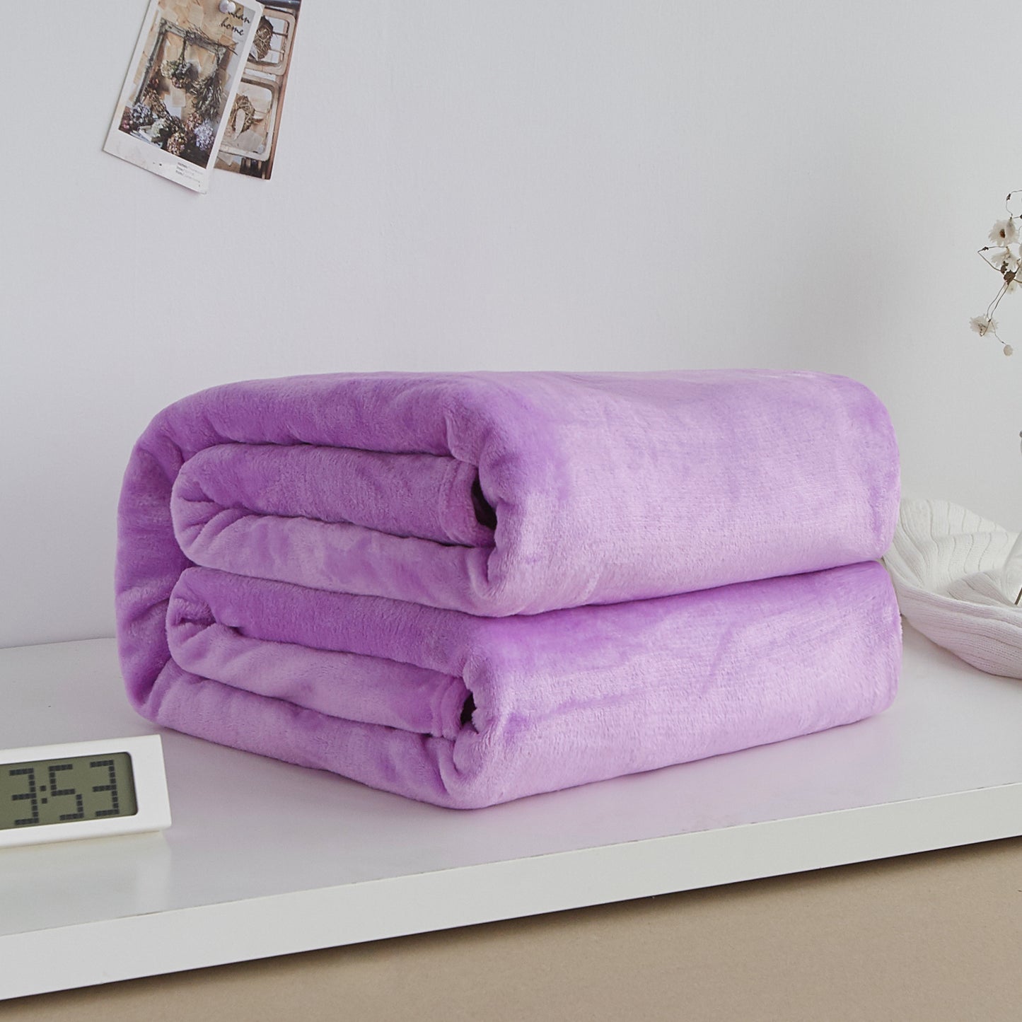 Flannel coral blanket