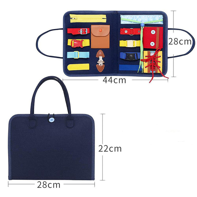 New Busy Book Children's Sensory Learning Toy