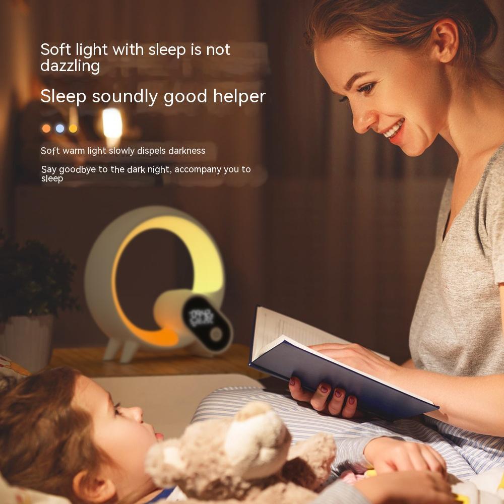Creative Q Light Analog Digital Display Alarm Clock