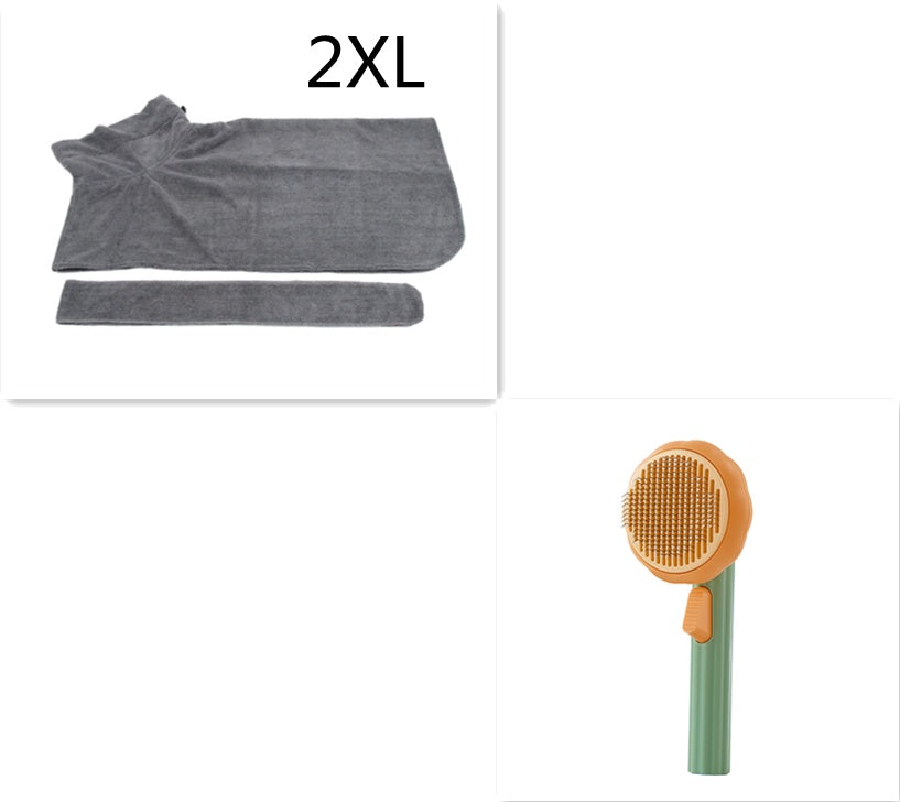 Pet Brush Hand-held Steel Wire Comb Hair Removal