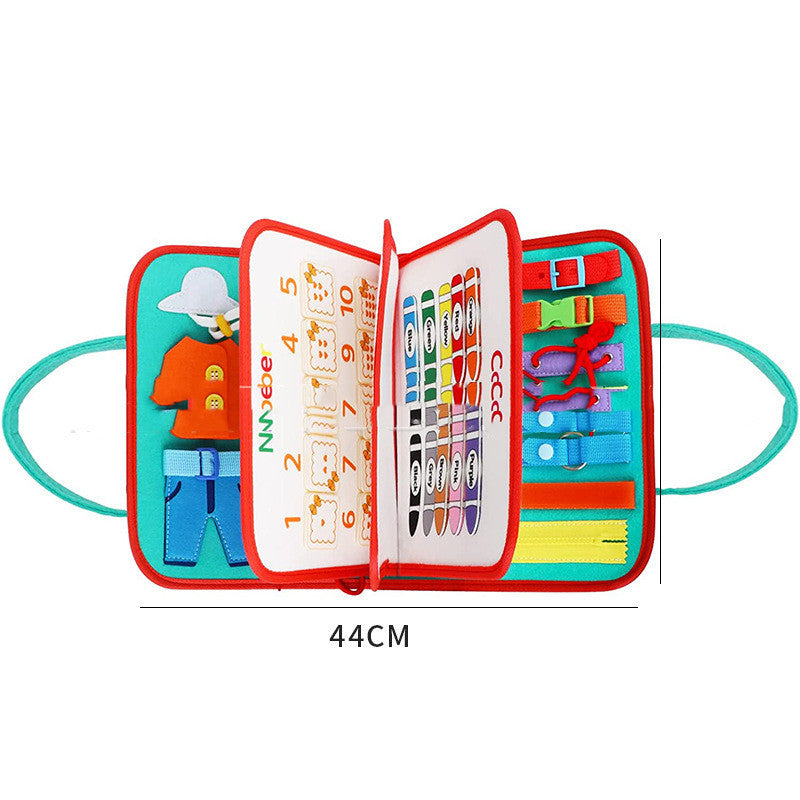 New Busy Book Children's Sensory Learning Toy