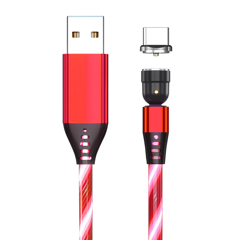 540 Rotate Luminous Magnetic Cable Fast Charging