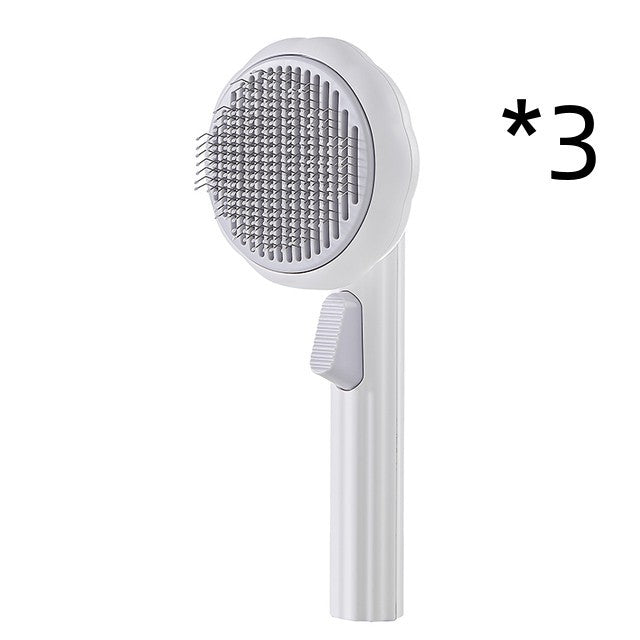 Pet Brush Hand-held Steel Wire Comb Hair Removal