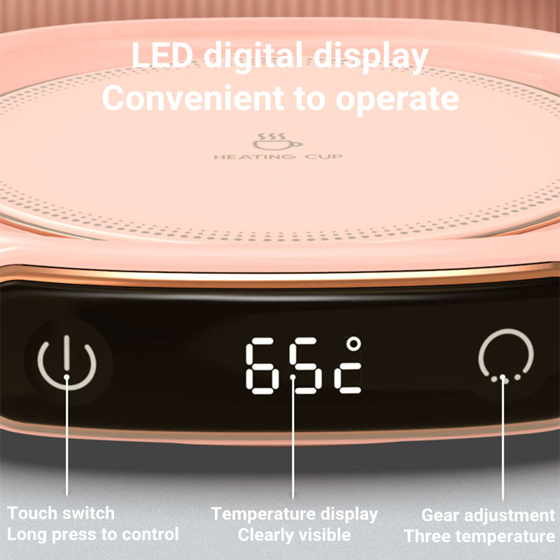 Coffee Mug Smart Heating Cup Thermal Insulation