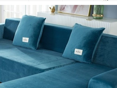 Velvet Elastic Sofa Cover