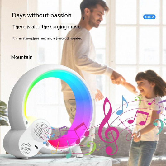 Creative Q Light Analog Digital Display Alarm Clock