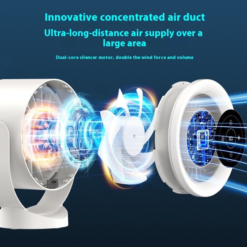 Desktop Adjustable Fan Light