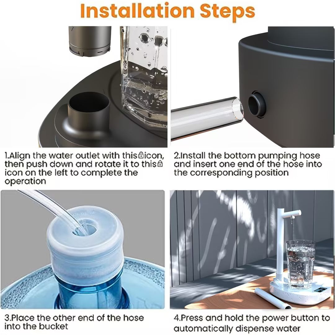 Added Extension Tupe Water Dispenser Automatic With Stand