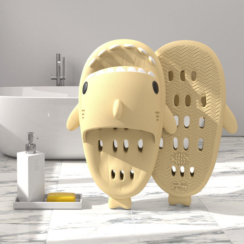 Shark Slippers With Drain Holes Beach and Outdoor