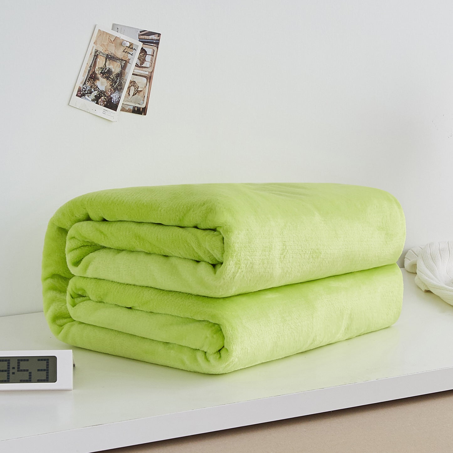 Flannel coral blanket