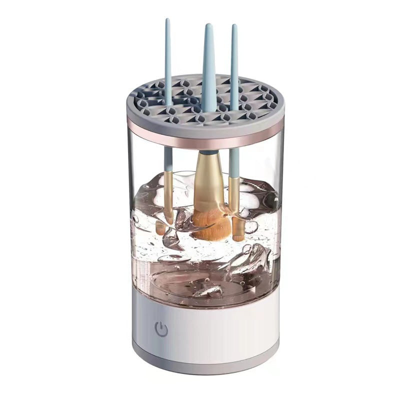 Automatic Cosmetic Brush Cleaning Tool
