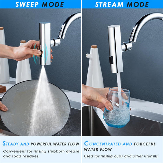Multifunctional Kitchen Faucet Extension Outlet