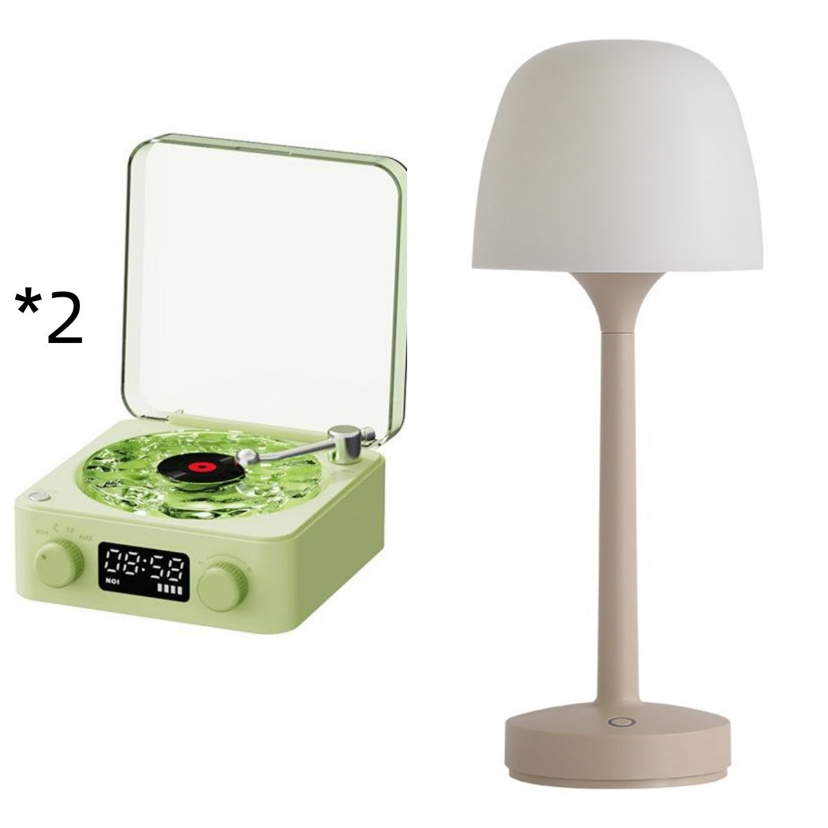 Retro Turntable Wireless Bluetooth Speaker